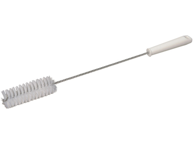 Rørrenser 500 x 40 mm. m.skaft hvid