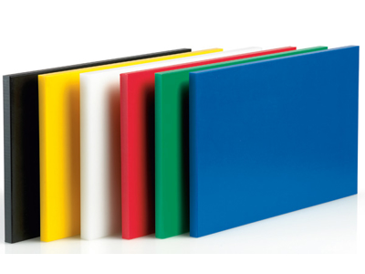 Skærebræt Hvid 50x30x2 rille/sump/dup