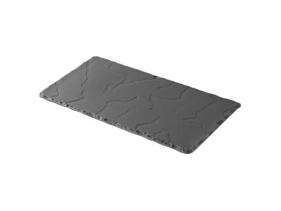 Tallerken 30x20 cm skifer Basalt