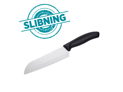 Keramisk knive slebet