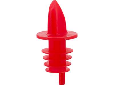 Hældeprop Jet-Pour Rød kunststof