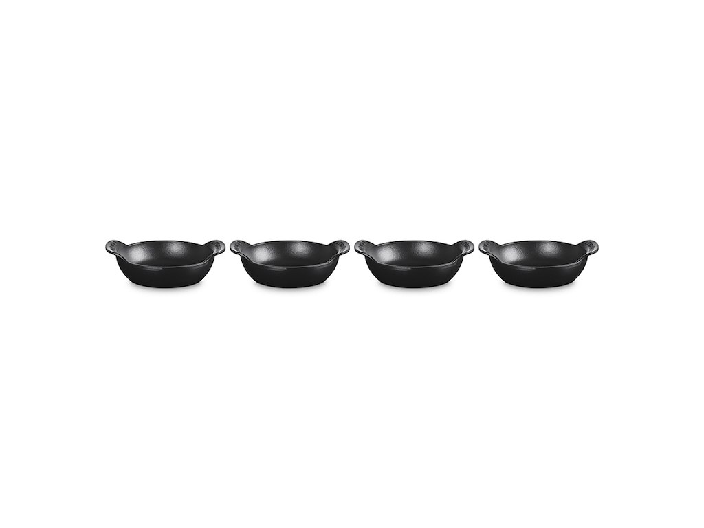 Le Creuset Gourmand gryder Ø13 cm – 4 stk. u. låg