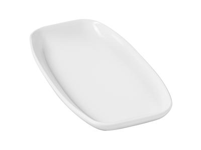 Tallerken 24x12,5 cm Hvid Club