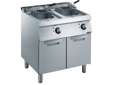 Friture 2x14 ltr m/skab el 800 mm 7