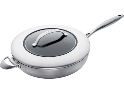 Sauterpande m/glaslåg 4,5 ltr CTX Scanpan