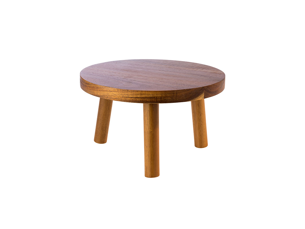 Buffetstander Ø25 Akacietræ