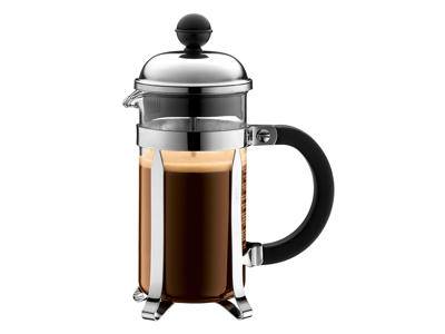 Stempelkande Plast Bodum 3 kopper