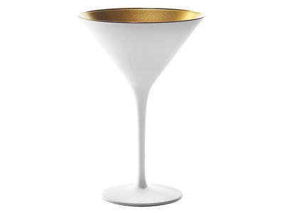 Glas Elements Cocktail Hvid/Guld 24 cl