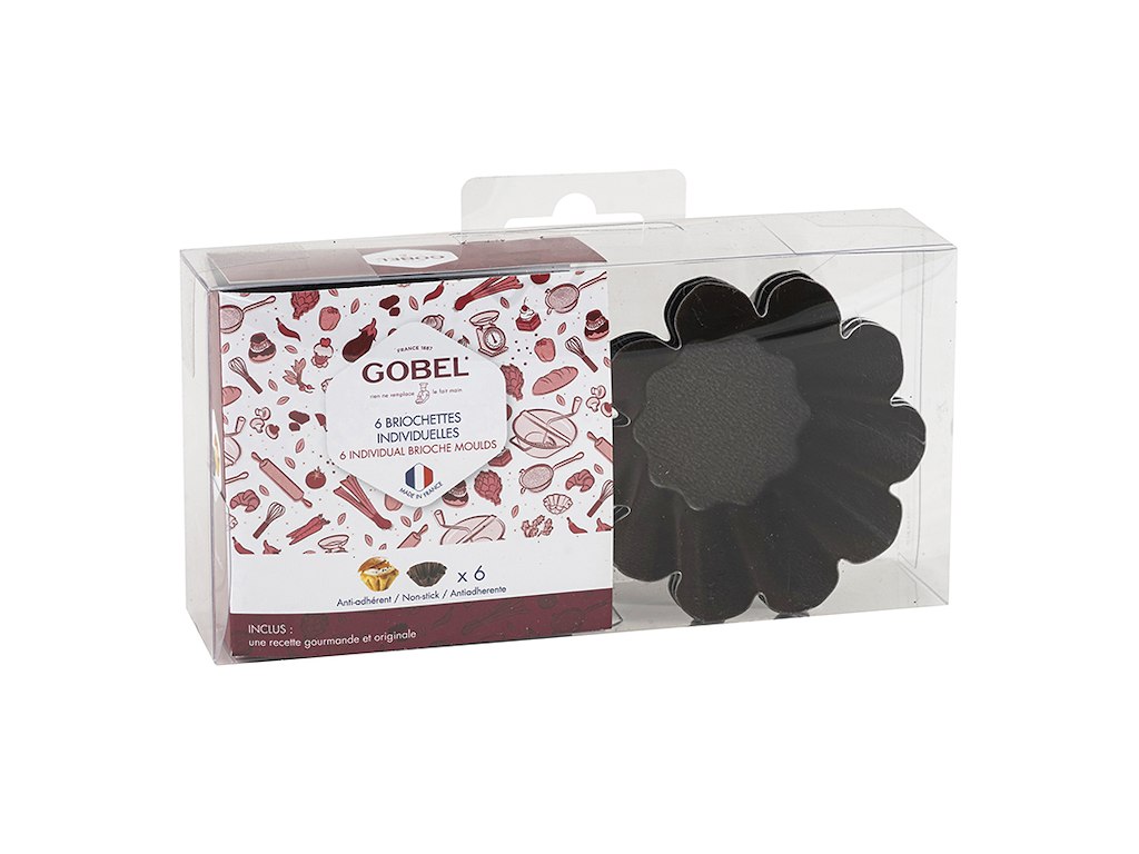 Tartelet - brioche form non-stick 6 stk