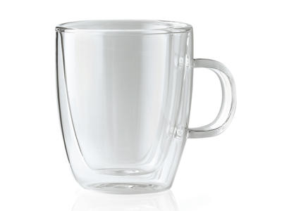 Glas m/hank 36cl Dobbeltvægget 2stk Loun