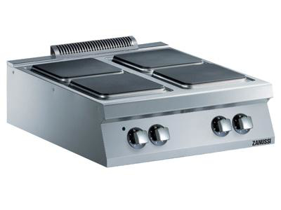 Kogebord 4 firkantede plader el 800 mm 9