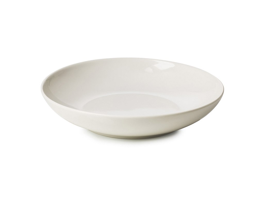 Tallerken dyb 19 cm Madeleine Hvid