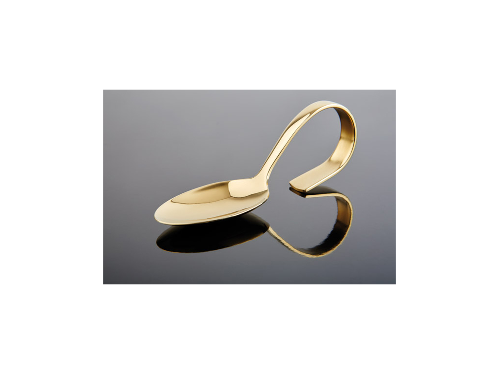 Party ske guld look 12 cm