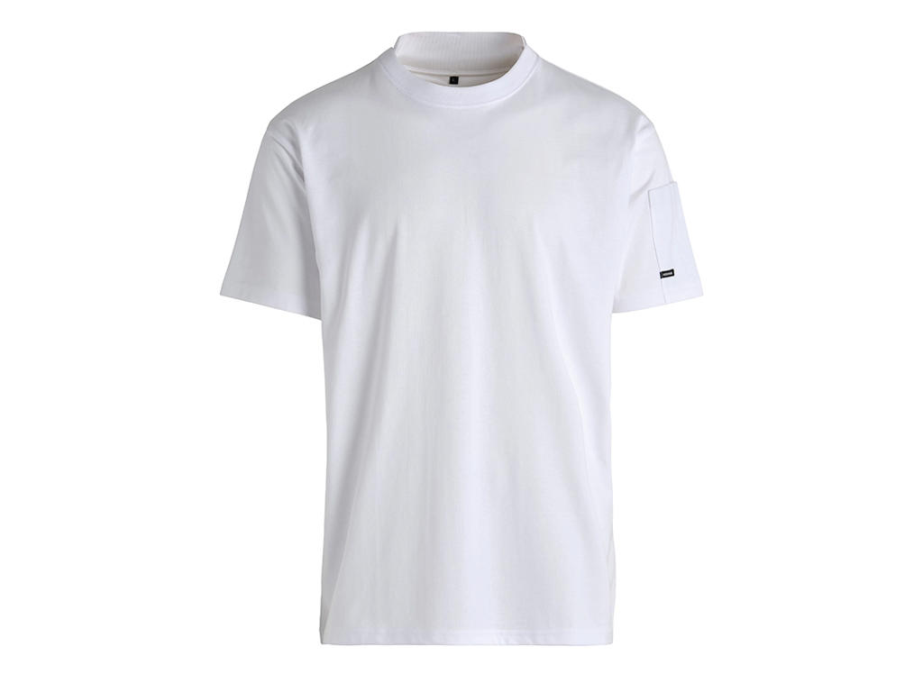 T-Shirt Kokke m/penlomme Hvid S