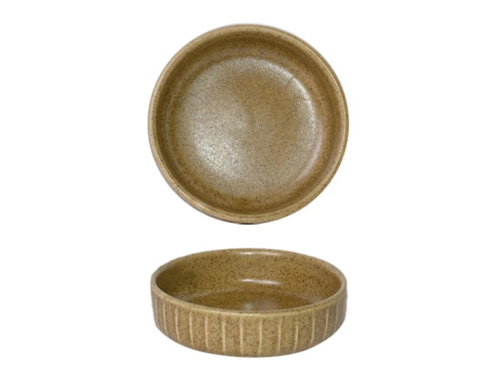 Skål Lav Ø13 cm Brun Gordion