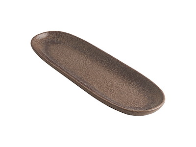 Fad 33x10,5cm Koloreo Brun
