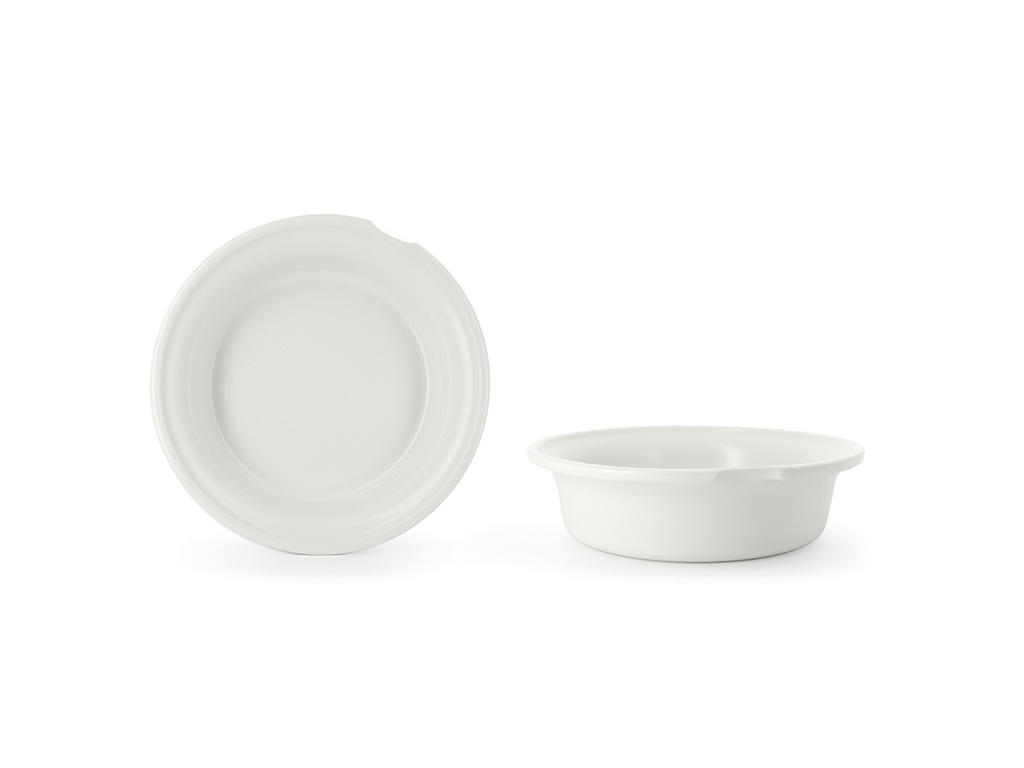 Indsats til gryde 26,5 cm Satin hvid Revolution 2