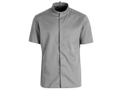 Kokkejakke Kort TENCEL Lyocell Grå