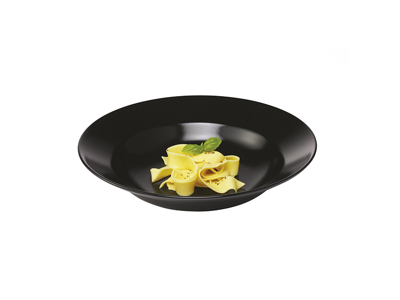 Quadro Pasta tallerken 30 cm Sort stentø