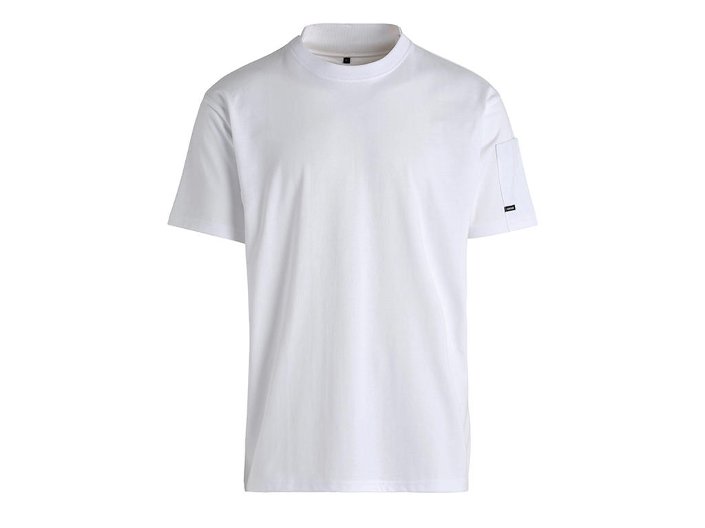 T-Shirt Kokke m/penlomme Hvid L