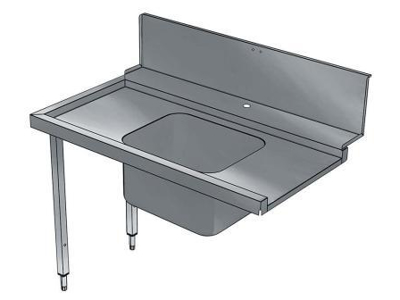 Indgangsbord 800 mm m/vask V>H