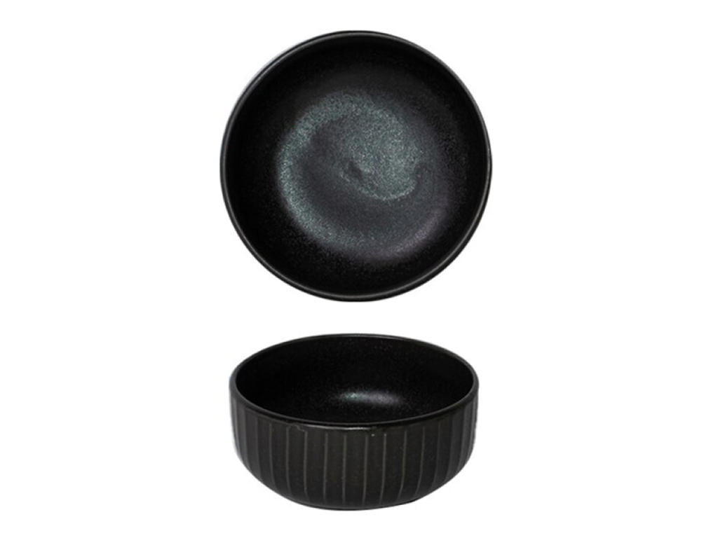 Skål Høj Ø11,5 cm Sort Gordion