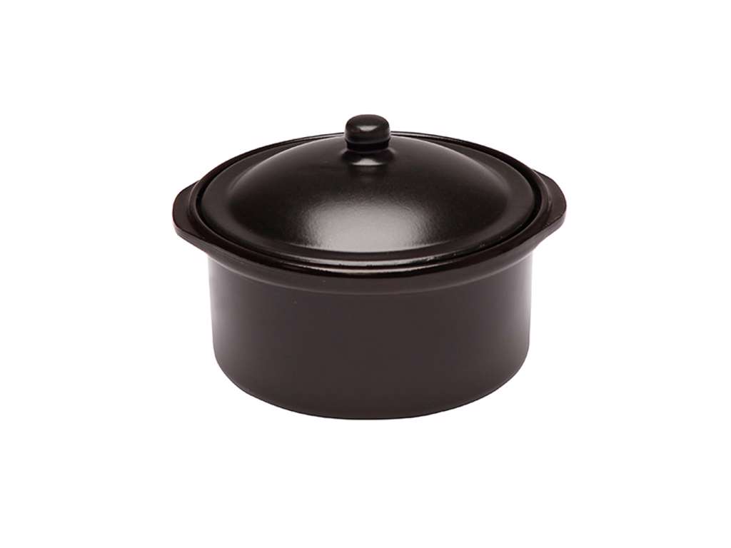 Cocotte med låg Ø 14 Sort 