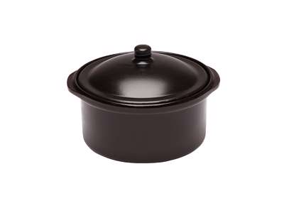Cocotte med låg Ø 14 Sort 