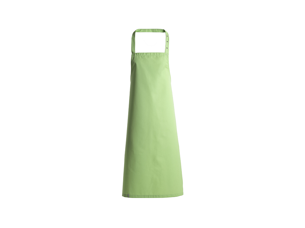 Smækforklæde u/lommer Lime 70x100