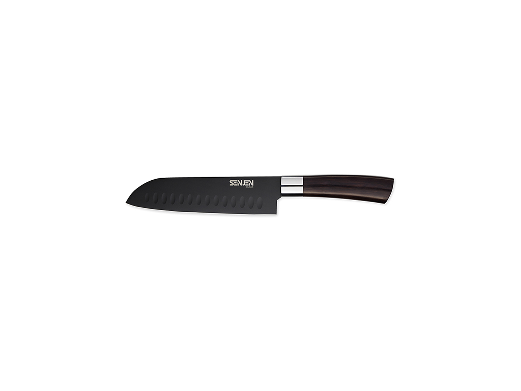 Santokukniv, 17,5 cm, Senjen Black