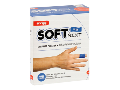 Plaster Blåt 6 cm x 4,5 meter rulle