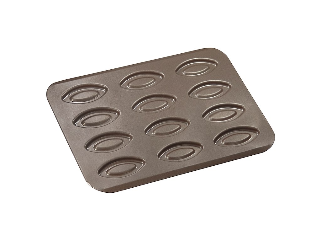 Bageform Non-stick 32x23,5cm 12 Barquett