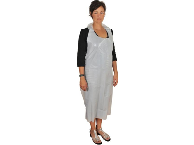 Engangsforklæde Hvidt 130 x 80 cm 100 st