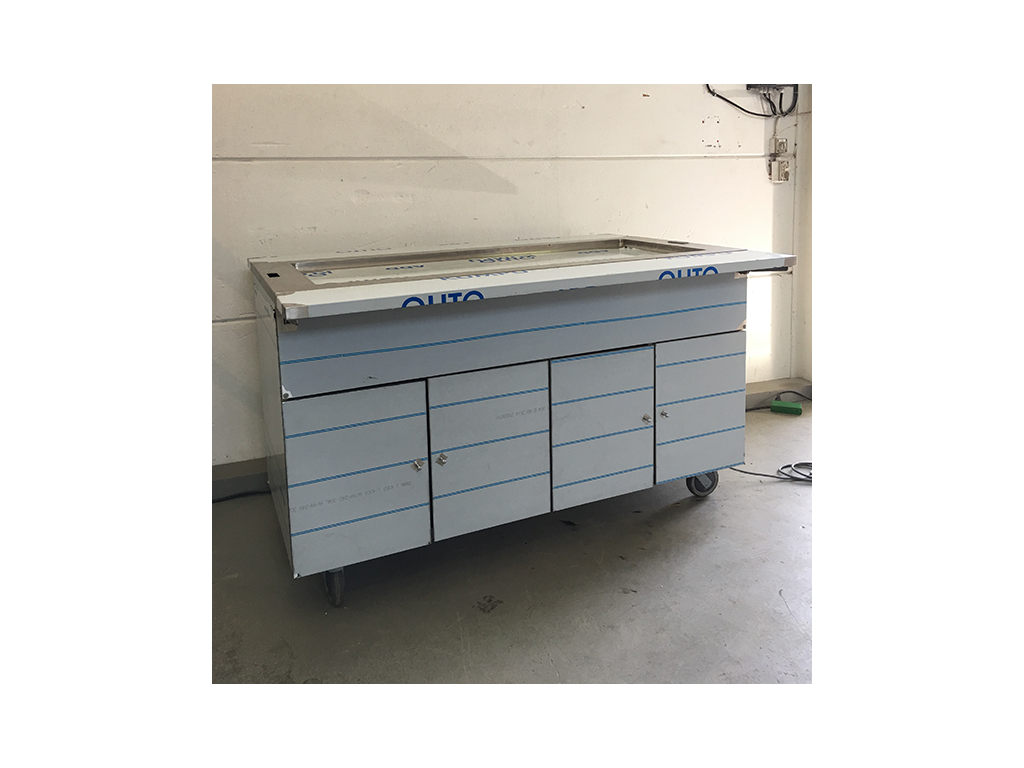 Brugt Køleplade på hjul