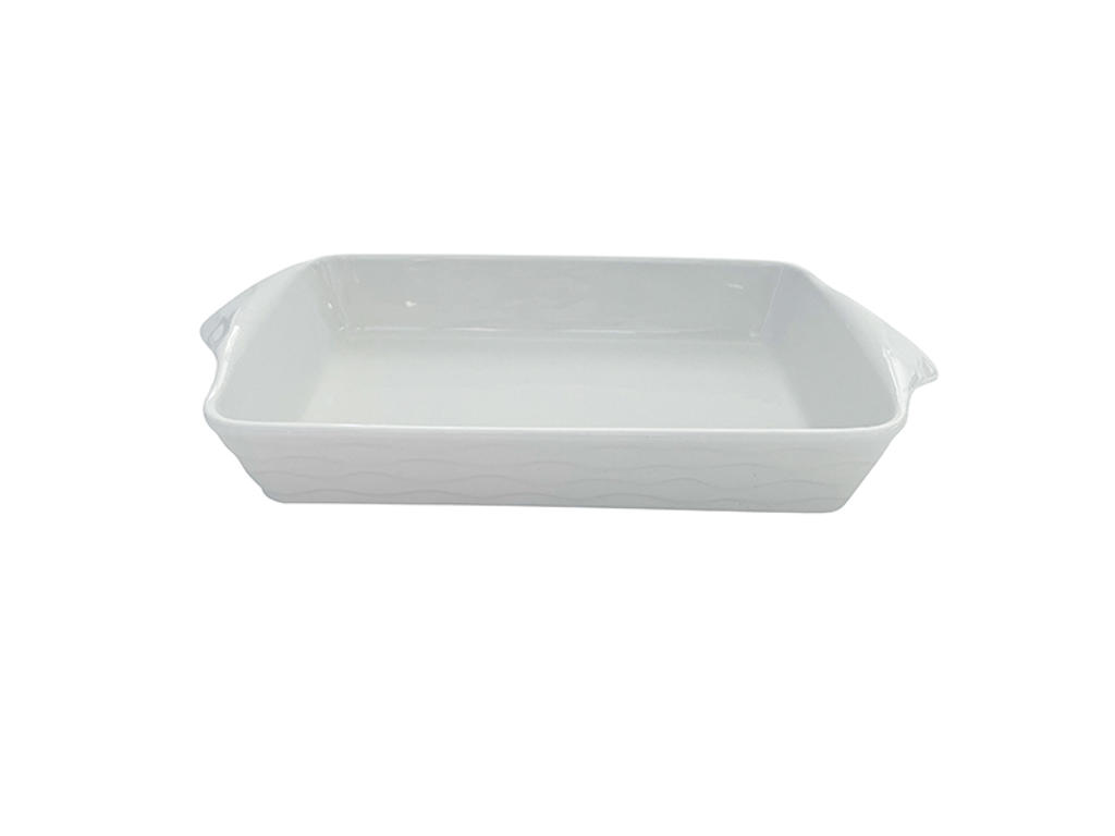 Fad i Porcelæn m/Greb