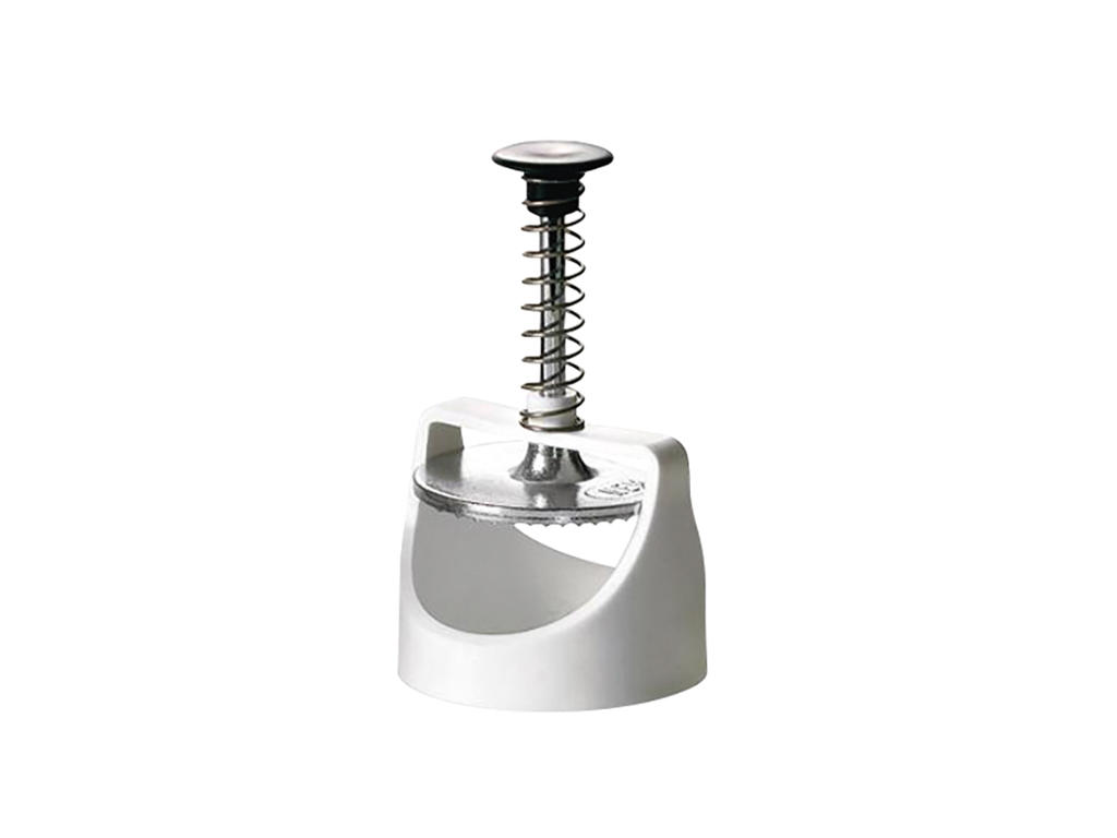 Bøfformer Nem 12,5 cm Ø i hvid plast