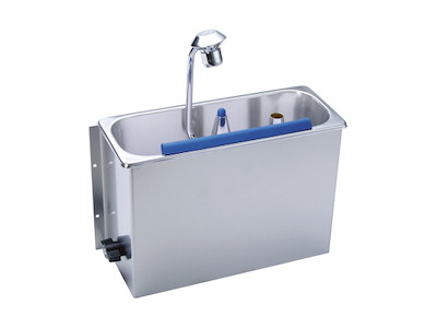 Scoopwasher til isskeer enkelt vægmont.