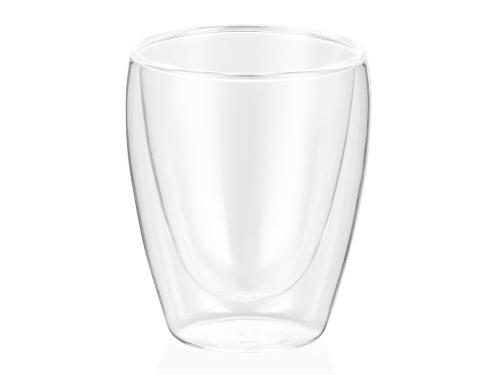 Glas 230ml Dobbeltvægget 2 stk. Lounge