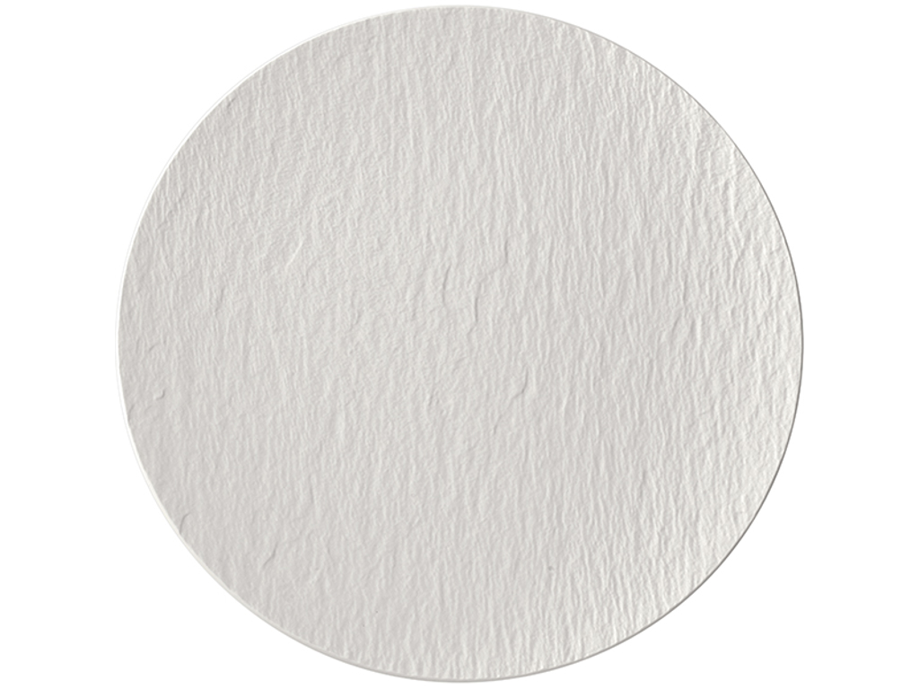 The Rock tallerken hvid Ø32 cm