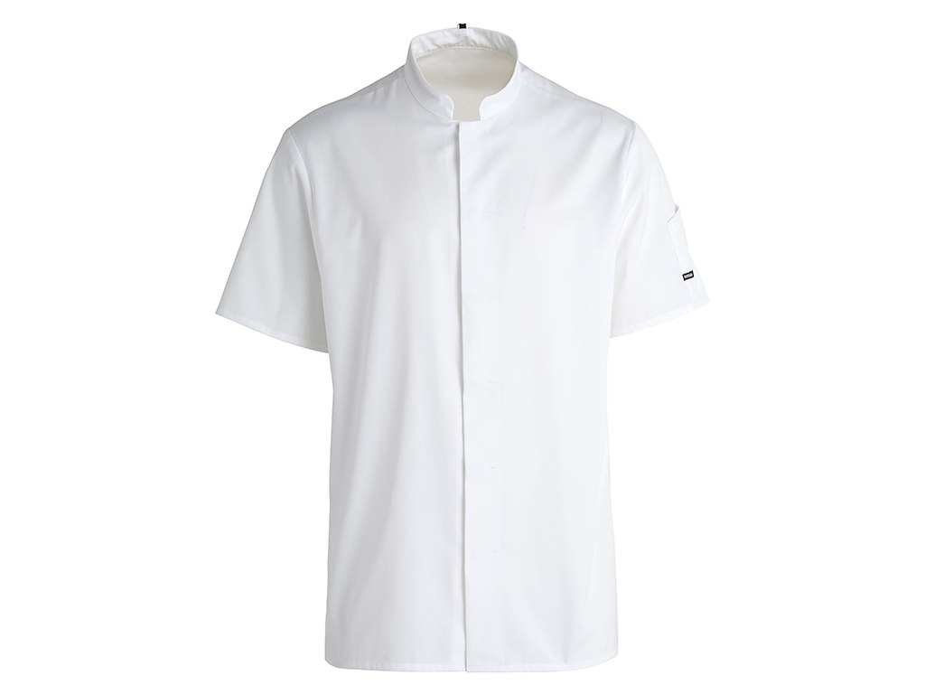 Kentaur Kokkejakke Hvid Kortærmet