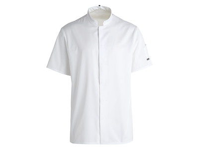 Kentaur Kokkejakke Hvid Kortærmet