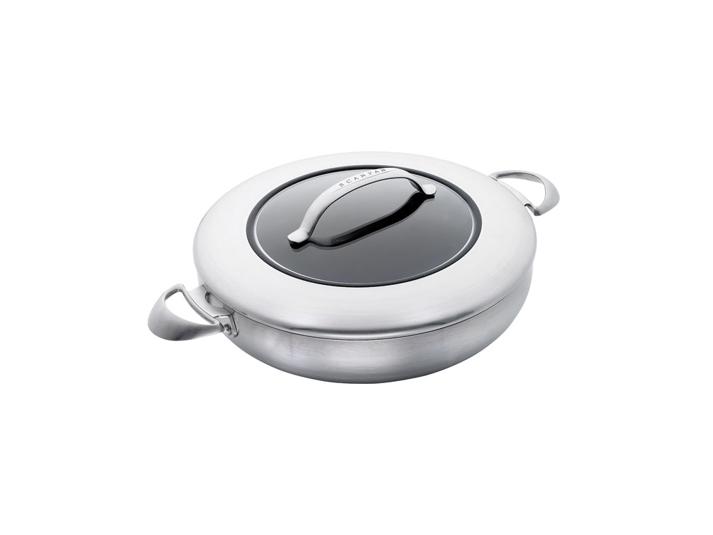 Chefpande m/glaslåg 4,8 ltr CTX Scanpan