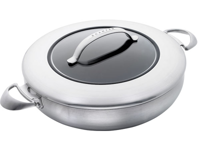 Chefpande m/glaslåg 4,8 ltr CTX Scanpan