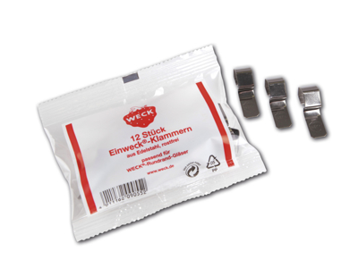 Weck bøjle til sylteglas 12 stk t/6 glas