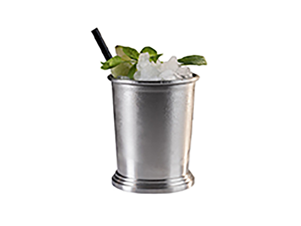 Krus u/hank børst stål Ø8,5 cm 35 cl