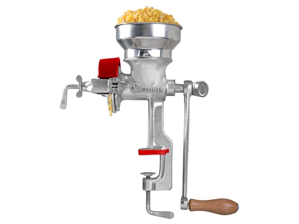 Kornhakker Lille skål, Tindækket støbejern,  Victoria