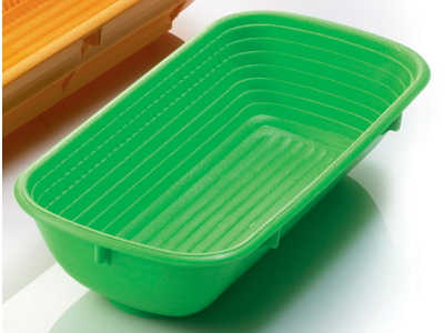 Hævekurv Oval 12x27 cm 500 gram Grøn