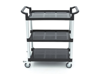 Rullebord 3 hylder 87x43x93 cm