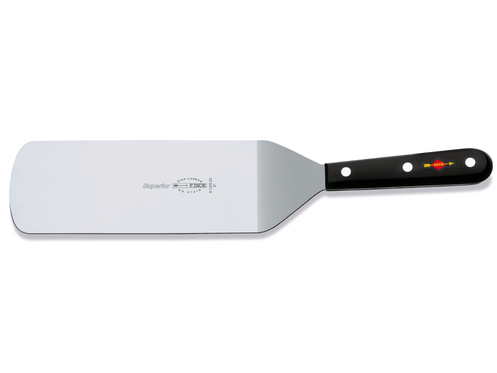 Palet, vinklet, 20x7,6 cm, F. Dick