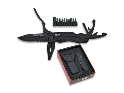 Lommekniv K25 Sort 8 cm blad